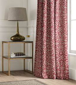 Cusco Fabric by Warner House Raspberry