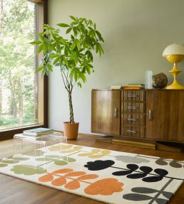Orla Kiely Cut Stem rug Multi 061405-120180 Multi