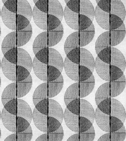 Cyclone Embroidery Fabric by Thibaut Onyx