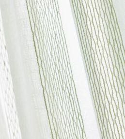 Cypress Stripe Fabric by Thibaut Clay