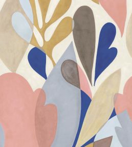 Dancing Colors Mural by Casadeco Majorelle