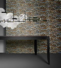 Dandelion Crane Wallpaper by Moooi Prisma