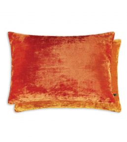 Danny Cushion 60 x 40cm by William Yeoward Blood Orange/Tobacco