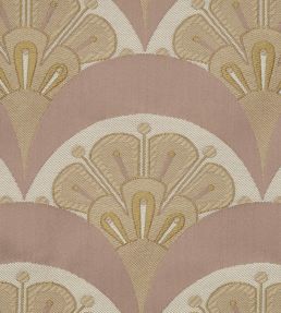 Deco Scallop in Multi Jacquard Fabric by Liberty Lacquer