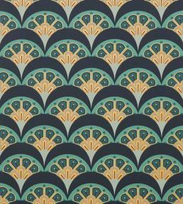 Deco Scallop Wallpaper by Liberty Jade