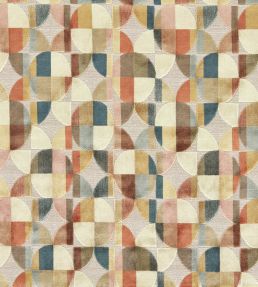 Delaunay Fabric by Clarke & Clarke Multi