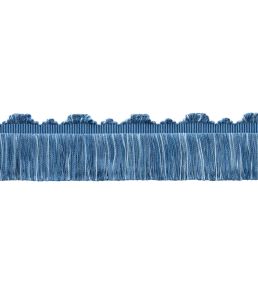 Delicat Silk Cut Fringe Trimming by Samuel & Sons French Blue