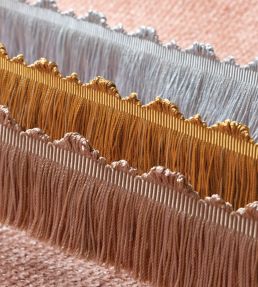 Delicat Silk Cut Fringe Trimming by Samuel & Sons Basil