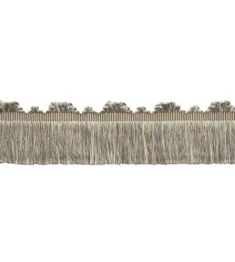 Delicat Silk Cut Fringe Trimming by Samuel & Sons Pewter