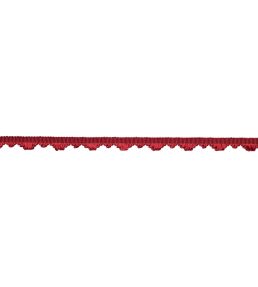 Delicat Silk Fan Edge Trimming by Samuel & Sons Poppy