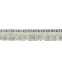 Delicat Silk Moss Fringe Trimming by Samuel & Sons Honeydew