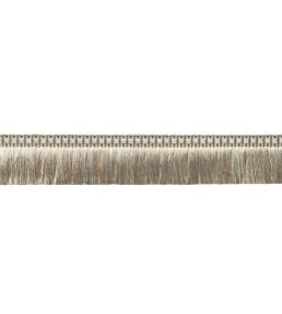 Delicat Silk Moss Fringe Trimming by Samuel & Sons Pewter