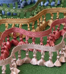 Delicat Silk Tassel Fringe Trimming by Samuel & Sons Gold