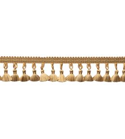 Delicat Silk Tassel Fringe Trimming by Samuel & Sons Gold