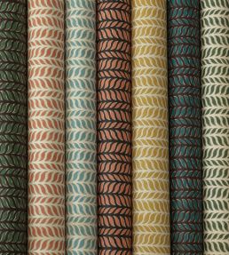 Delphine Wallpaper by Vanderhurd Terracotta
