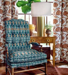 Desert Flower Fabric by Thibaut Sunbaked