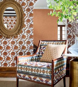 Desert Flower Wallpaper by Thibaut Ochre