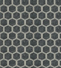 Manipur Wallpaper by Designers Guild Charcoal