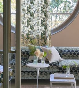 Holly Hock Fabric by Designers Guild Celadon