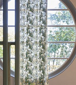 Holly Hock Fabric by Designers Guild Celadon