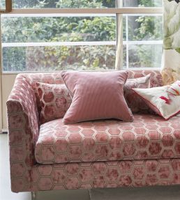Manipur Fabric by Designers Guild Coral
