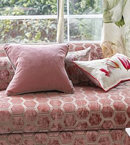 Manipur Fabric by Designers Guild Coral