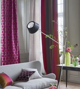 Zardozi Fabric by Designers Guild Magenta