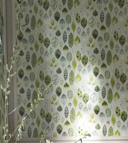 Tulsi Wallpaper by Designers Guild Eau de Nil