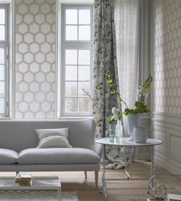 Zardozi Wallpaper by Designers Guild Oyster