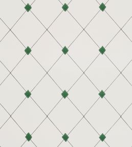 Diamond Trellis Wallpaper by Barneby Gates Green