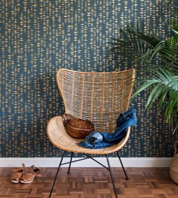 Ditto Metallic Wallpaper by MissPrint Glimmer