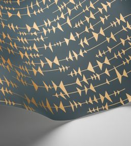 Ditto Metallic Wallpaper by MissPrint Glimmer