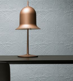 Dodo Pavone Wallpaper by Moooi Powdery Blue