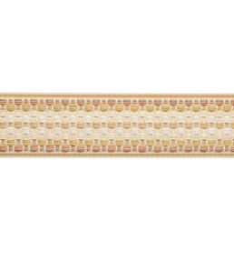 Dorset Ombre Border Trimming by Samuel & Sons Honey