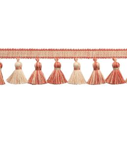 Dorset Ombre Tassel Fringe Trimming by Samuel & Sons Coral