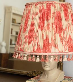 Dorset Ombre Tassel Fringe Trimming by Samuel & Sons Coral