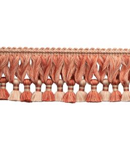 Dorset Tassel Fringe Trimming by Samuel & Sons Coral
