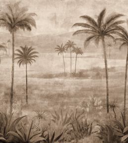 Draa Palms Mural by Coordonne Bone