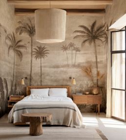 Draa Palms Mural by Coordonne Bone