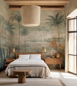 Draa Palms Mural by Coordonne Sage