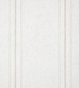 Drawn Thread Ladder Stitch Rows Fabric by Volga Linen Ivory White