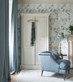 Duncombe Fabric by Liberty Red Lac