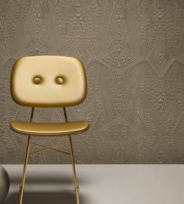 Dwarf Rhino Wallpaper by Moooi Sage
