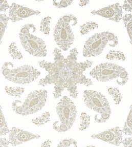 East India Wallpaper by Thibaut Beige