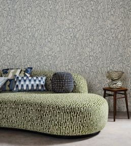 Edenfield Wallpaper by Harlequin Neptune Green