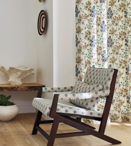 Edwin Fabric by Jane Churchill Red