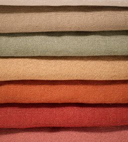 Eldon Linen Fabric by GP & J Baker Teal