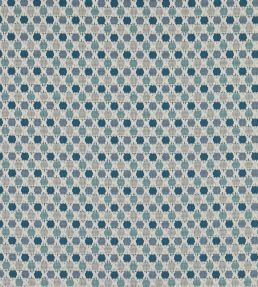 Ellipse Fabric by Jane Churchill Blue