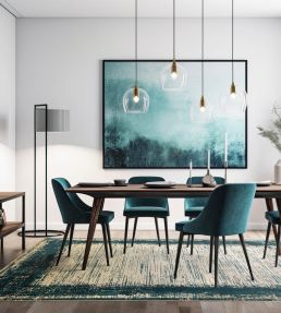 Asiatic Elodie rug Emerald/Gold ELOD160230EMER Emerald/Gold