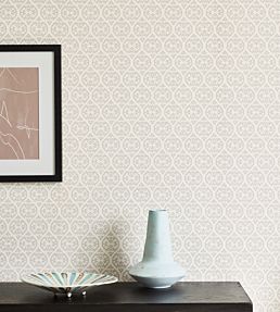 Elphin Wallpaper by Jane Churchill Blue